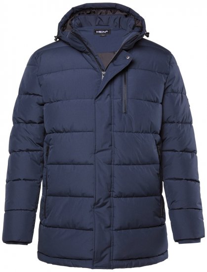 Men+ 426 Parka s kapucňou Námornícka modrá - Bundy - Bundy Nadmerné Veľkosti 2XL-8XL