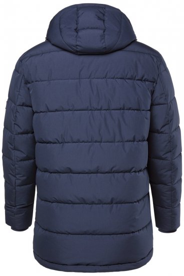Men+ 426 Parka s kapucňou Námornícka modrá - Bundy - Bundy Nadmerné Veľkosti 2XL-8XL