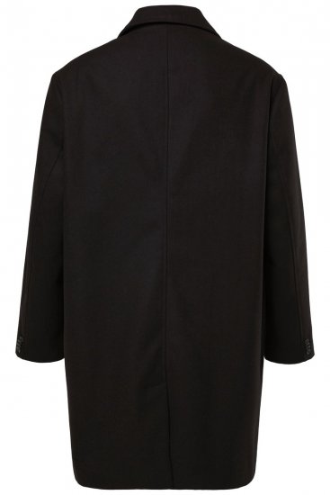 Men+ 482 Vodoodolný kabát vo vzhľade vlny Čierna - Bundy - Bundy Nadmerné Veľkosti 2XL-8XL