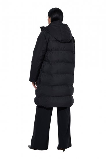 Ulla Popken SYMPATEX Triple Function Coat Black - Kabáty - Dámske kabáty veľkých veľkostí