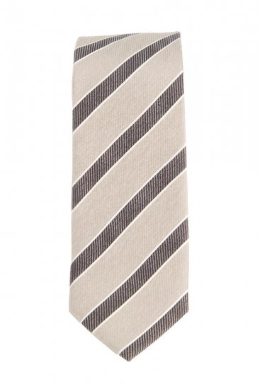 JP1880 Silk Tie Extra Long with Stripes - Kravaty a motýliky - 