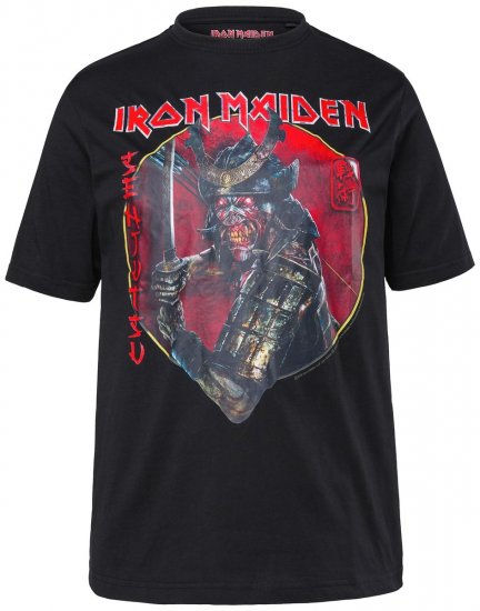 JP1880 845106 Iron Maiden Senjutsu Tričko Čierna - Tričká s kapelami - Kapelové a hudobné tričká
