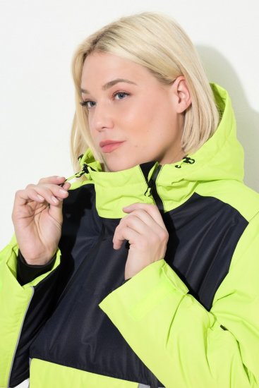 Ulla Popken 845115 Funkčný kabát Sivá - Kabáty - Dámske kabáty veľkých veľkostí