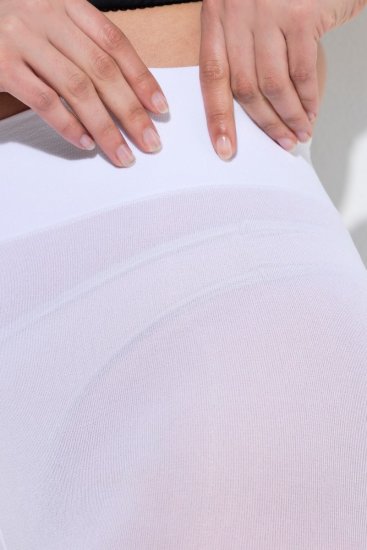 Ulla Popken 845319 Šortky proti odieraniu s čipkou Biela - Šortky proti odieraniu - 
