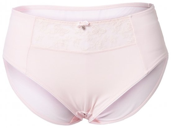 Ulla Popken 845511 Nohavičky s čipkou Ružová - Nohavičky - 