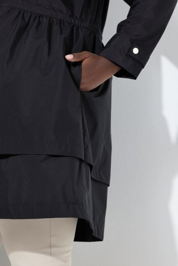 Ulla Popken SYMPATEX Triple Function Jacket Black - Bundy - Dámske bundy vo veľkých veľkostiach