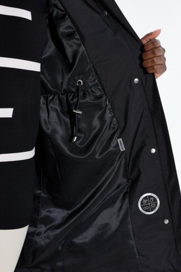 Ulla Popken SYMPATEX Triple Function Jacket Black - Bundy - Dámske bundy vo veľkých veľkostiach