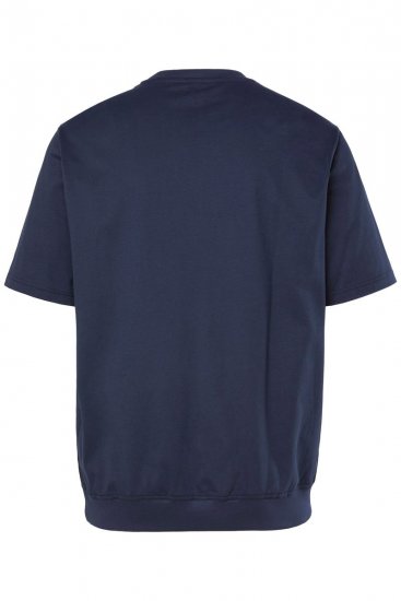 JP1880 846657 Tričko bellyfit s nášivkami Tmavomodrá TALL - TALL tričká - TALL Tričká