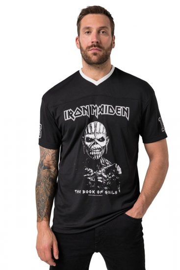 JP1880 Iron Maiden The Book of Souls T-Shirt Black - Tričká s kapelami - Kapelové a hudobné tričká