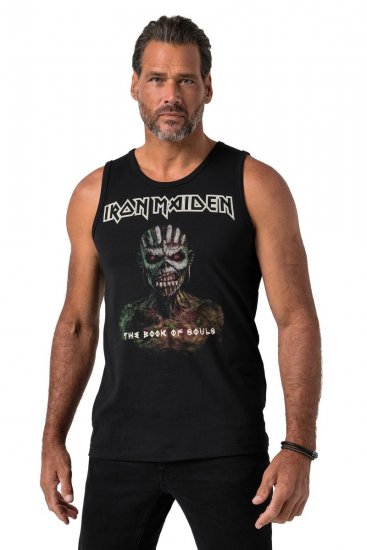 JP1880 849285 Iron Maiden The Book of Souls Tielko Čierna - Tričká s kapelami - Kapelové a hudobné tričká