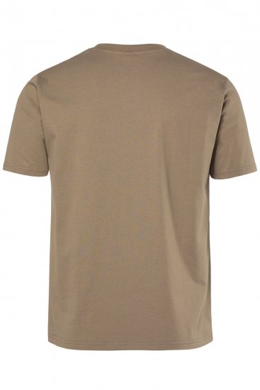 Men+ 448 Tričko Endless Coast Sivohnedá - Tričká - Nadrozmerné tričká - 2XL-14XL
