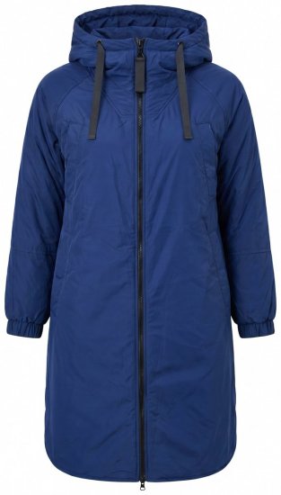 Ulla Popken 850376 Parka Indigová - Kabáty - Dámske kabáty veľkých veľkostí