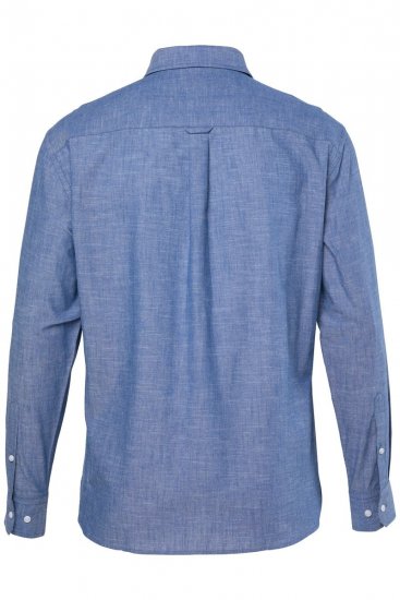 JP1880 850931 Chambray košeľa s dlhým rukávom Denimová modrá TALL - TALL košele - TALL košele pre vysokých mužov