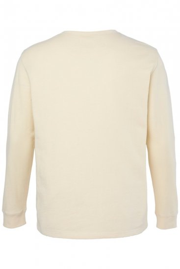 JP1880 851075 Henley tričko s dlhým rukávom Pieskovosivá TALL - TALL tričká - TALL Tričká