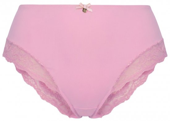 Ulla Popken 851165 Boxerky s čipkou Ružová - Nohavičky - 