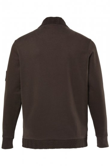 JP1880 851387 Mikina na zips Oriešková TALL - TALL mikiny - TALL mikiny pre vysokých mužov