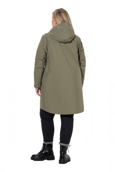 Ulla Popken 851560 Funkčná bunda Olivová - Bundy - Dámske bundy vo veľkých veľkostiach