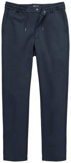 Men+ 663 Bilbao Flexlastic Žerzejové nohavice s pružným pásom Tmavomodrá - Obleky - Obleky 2XL-8XL