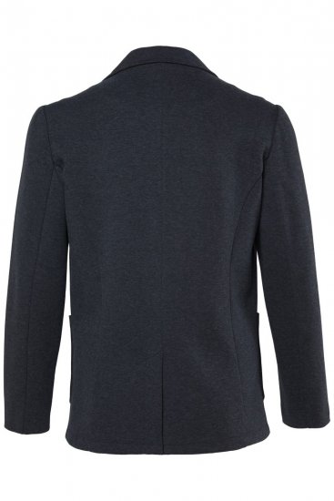 JP1880 Naples Flexnamic Žerzejové sako Tmavosivá melír - Obleky - Obleky 2XL-8XL