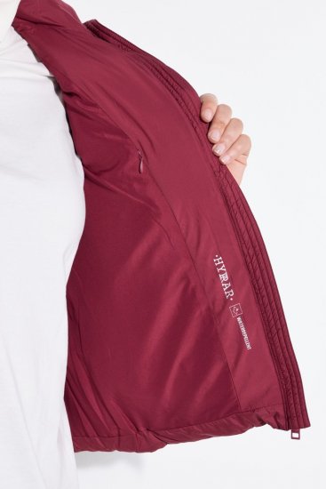 Ulla Popken 851833 Prešívaná vesta so stojačikom Červená - Vesty - 
