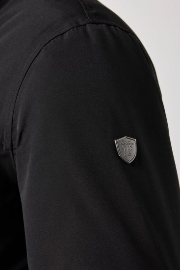 JP1880 852348 Business bunda Čierna - Bundy - Bundy Nadmerné Veľkosti 2XL-8XL