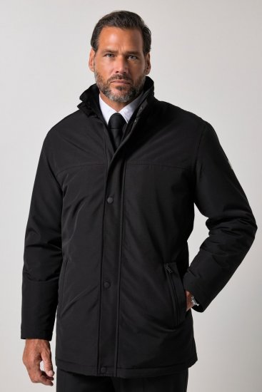 JP1880 852348 Business bunda Čierna - Bundy - Bundy Nadmerné Veľkosti 2XL-8XL