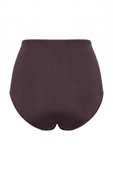 Ulla Popken 853062 Boxerky Hnedá - Nohavičky - 