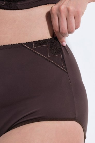 Ulla Popken 853062 Boxerky Hnedá - Nohavičky - 