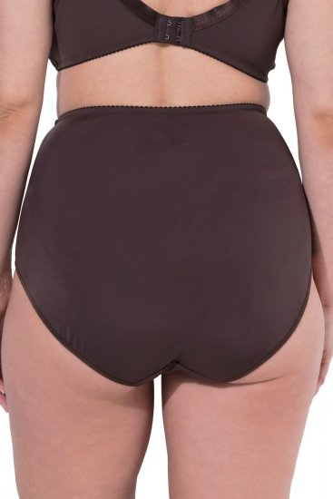Ulla Popken 853062 Boxerky Hnedá - Nohavičky - 