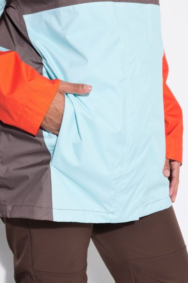 Ulla Popken 855313 Parka Taupe - Kabáty - Dámske kabáty veľkých veľkostí