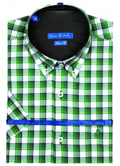 Forestal 901222E Check Shirt Green - Košele - Košele 2XL-10XL