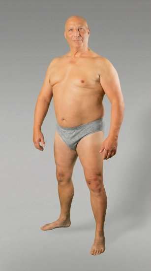 20 Nodi 934 Stretch Cotton Briefs Grey - Slipy - Slipy 2XL-8XL