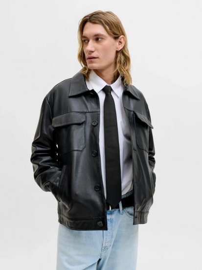 Jack & Jones Solid Kravata Čierna - Kravaty a motýliky - 