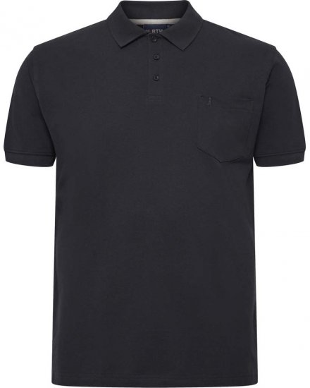 North Latitude polokošeľa krátky rukáv čierna - Polokošele - Polokošele 2XL-8XL