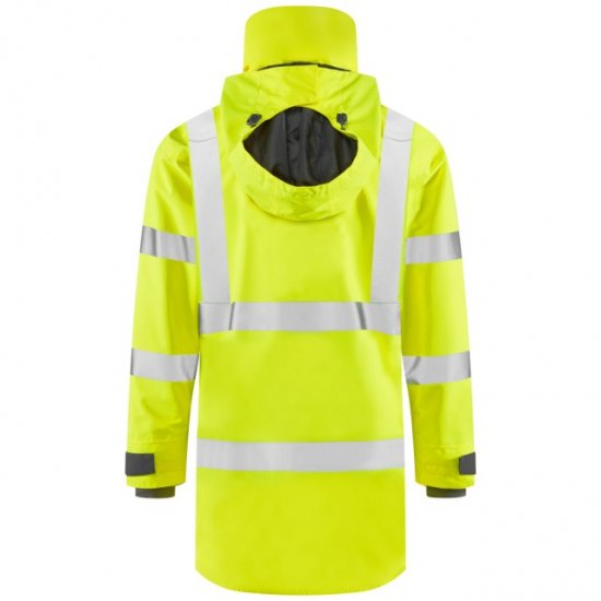 Leo Eastleigh Ecoviz 10K Performance Breathable Anorak Hi-Vis Yellow - Pracovné odevy - Pracovné Odevy 3XL-6XL