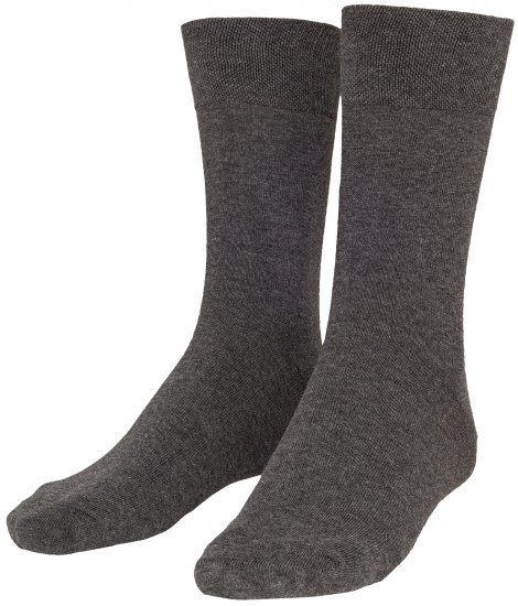 Adamo Aaron Soft-socks Charcoal 3-pack - Spodná bielizeň - Spodné Prádlo 2XL-8XL