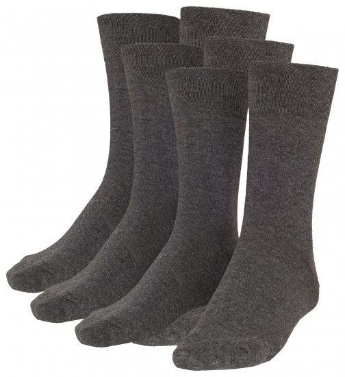 Adamo Aaron Soft-socks Charcoal 3-pack - Spodná bielizeň - Spodné Prádlo 2XL-8XL