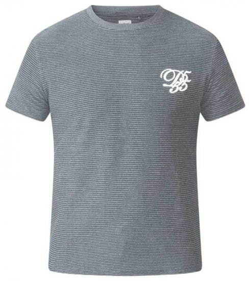 D555 Agler Waffle T-shirt Khaki - Tričká - Nadrozmerné tričká - 2XL-14XL