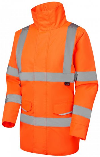 Leo Cheristow EcoViz 4K Women's Baffle Lined Anorak Hi-Vis Orange - Pracovné Odevy - 