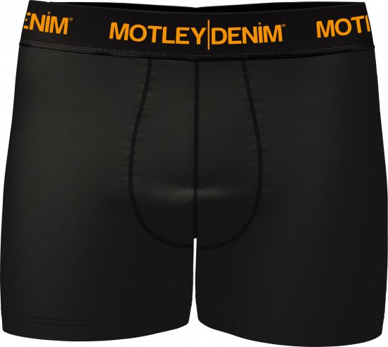 Motley Denim Amsterdam Boxershorts Black 2-pack - Spodná bielizeň - Spodné Prádlo 2XL-8XL