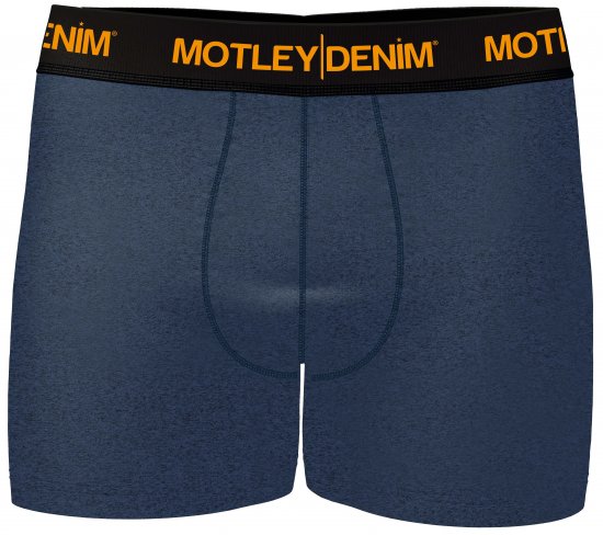Motley Denim Amsterdam Boxershorts Dark Indigo 2-pack - Spodná bielizeň - Spodné Prádlo 2XL-8XL