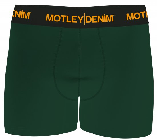 Motley Denim Amsterdam Boxershorts Racing Green 2-pack - Spodná bielizeň - Spodné Prádlo 2XL-8XL