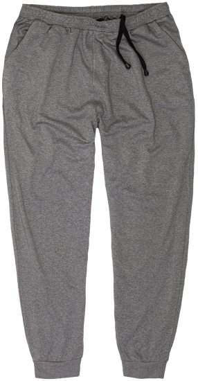Adamo Athen Sweatpants with Cuffs Grey - Tepláky & teplákové kraťasy - Tepláky & Teplákové kraťasy - 2XL-12XL