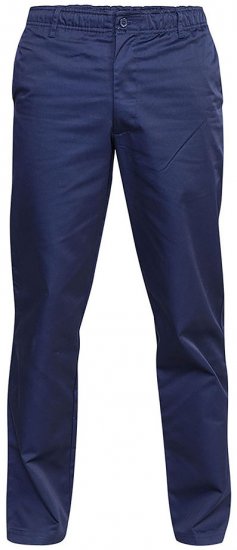 D555 Basilio Pants with elasticated waist Navy - Džínsy & nohavice - Džínsy a Nohavice - W40-W70
