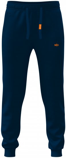 Motley Denim Berlin Sweatpants Navy - Tepláky & teplákové kraťasy - Tepláky & Teplákové kraťasy - 2XL-12XL