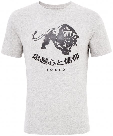 Loyalty & Faith Blocker T-shirt Grey - Tričká - Nadrozmerné tričká - 2XL-14XL