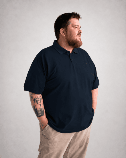 Motley Denim Bratislava Polo Navy - Polokošele - Polokošele 2XL-8XL