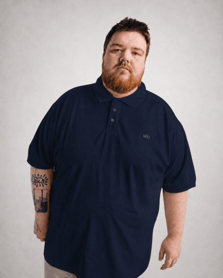 Motley Denim Bratislava Polo Navy - Polokošele - Polokošele 2XL-8XL