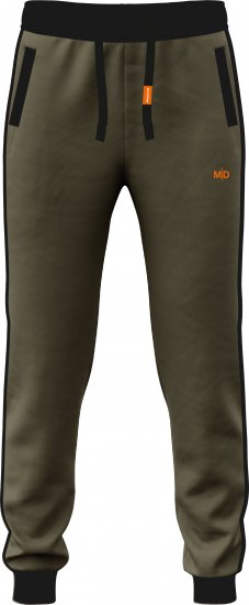 Motley Denim Bremen Sweatpants Dark Khaki/Black - Tepláky & teplákové kraťasy - Tepláky & Teplákové kraťasy - 2XL-12XL