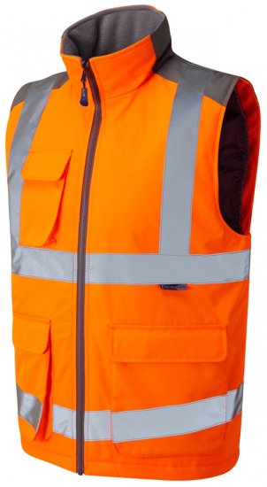 Leo Torrington Bodywarmer Orange - Pracovné odevy - Pracovné Odevy 3XL-6XL